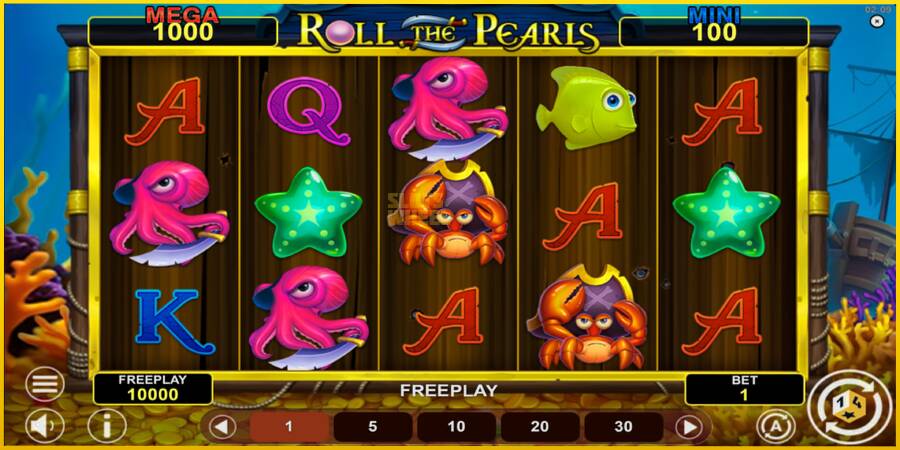 Картинка 2 ігрового апарату Roll The Pearls Hold & Win