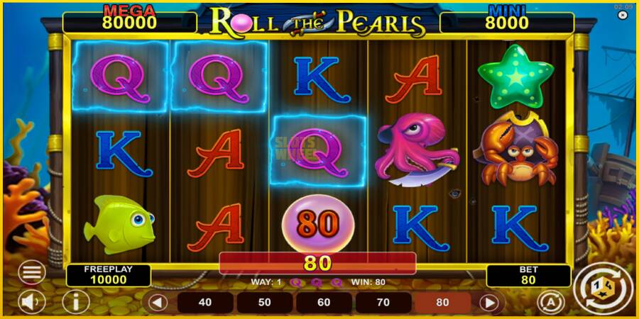 Картинка 3 ігрового апарату Roll The Pearls Hold & Win