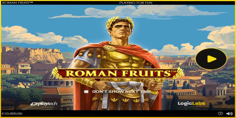 Картинка 1 ігрового апарату Roman Fruits