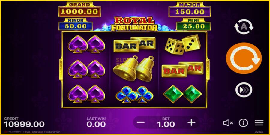 Картинка 2 ігрового апарату Royal Fortunator: Hold and Win