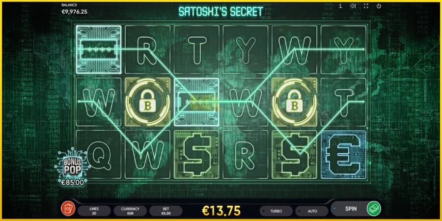 Картинка 3 ігрового апарату Satoshi’s Secret