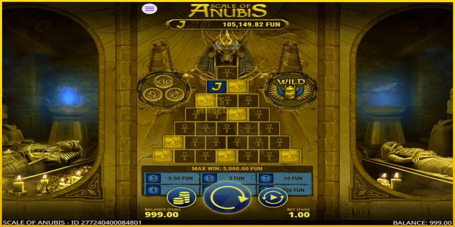 Картинка 2 ігрового апарату Scale of Anubis