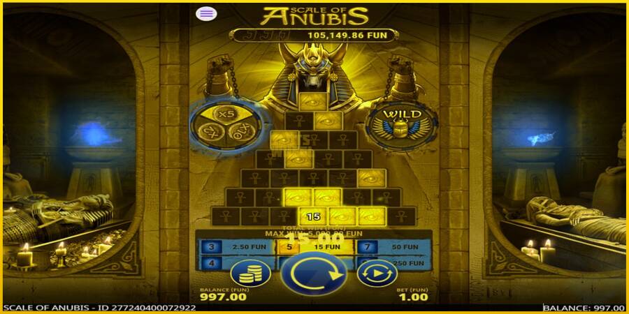 Картинка 3 ігрового апарату Scale of Anubis