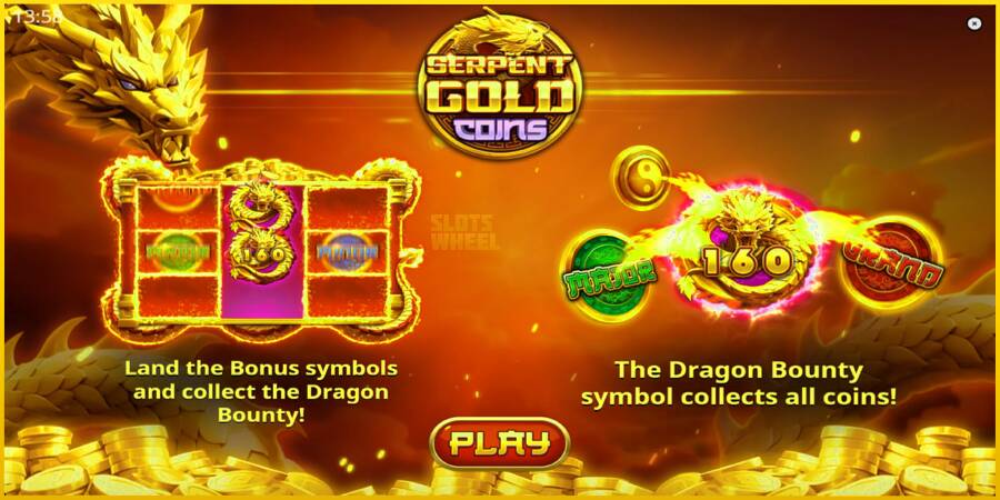 Картинка 1 ігрового апарату Serpent Gold Coins