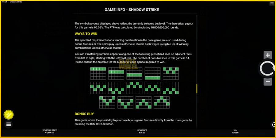 Картинка 7 ігрового апарату Shadow Strike