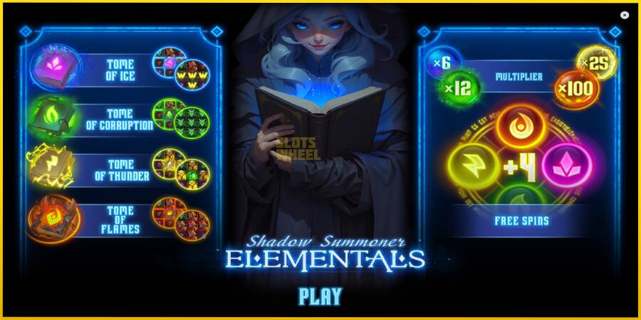 Картинка 1 ігрового апарату Shadow Summoner Elementals