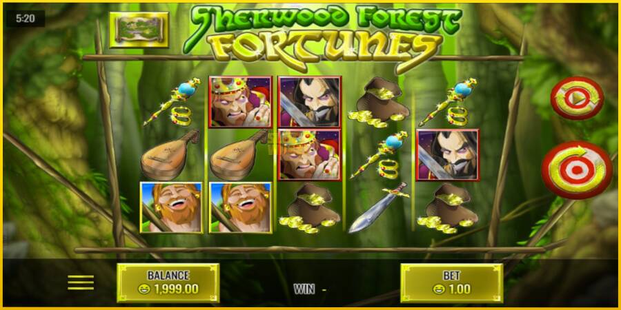 Картинка 1 ігрового апарату Sherwood Forest Fortunes