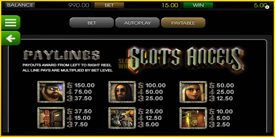 Картинка 5 ігрового апарату Slots Angels