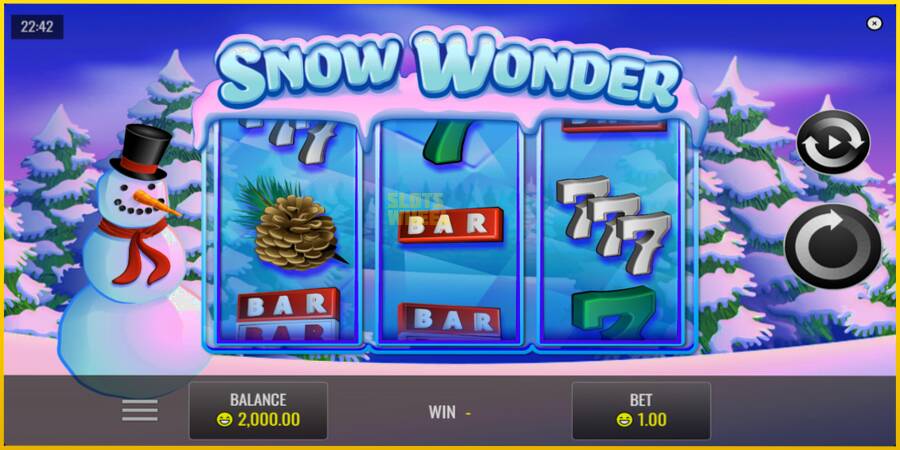 Картинка 1 ігрового апарату Snow Wonder