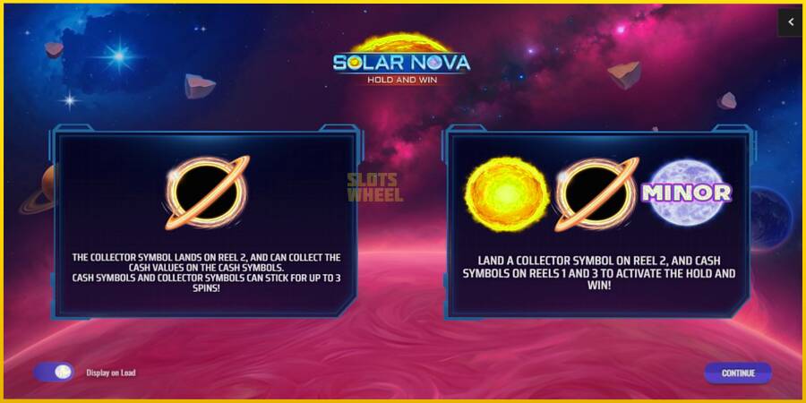 Картинка 1 ігрового апарату Solar Nova Hold and Win