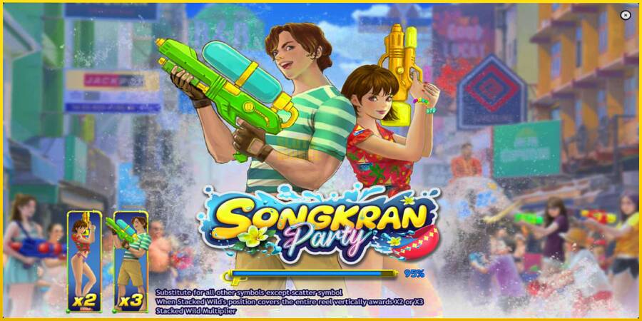 Картинка 1 ігрового апарату Songkran Party