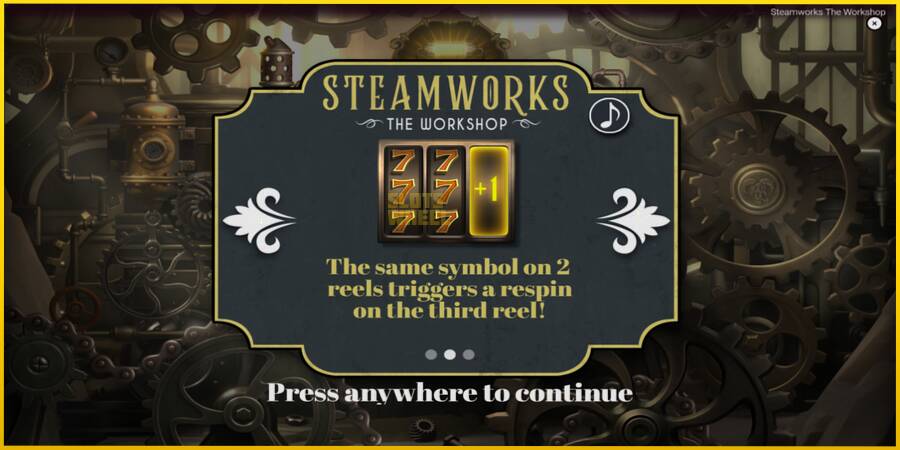 Картинка 1 ігрового апарату Steamworks - The Workshop