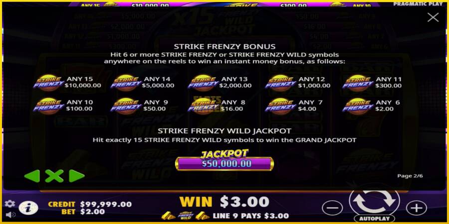 Картинка 5 ігрового апарату Strike Frenzy