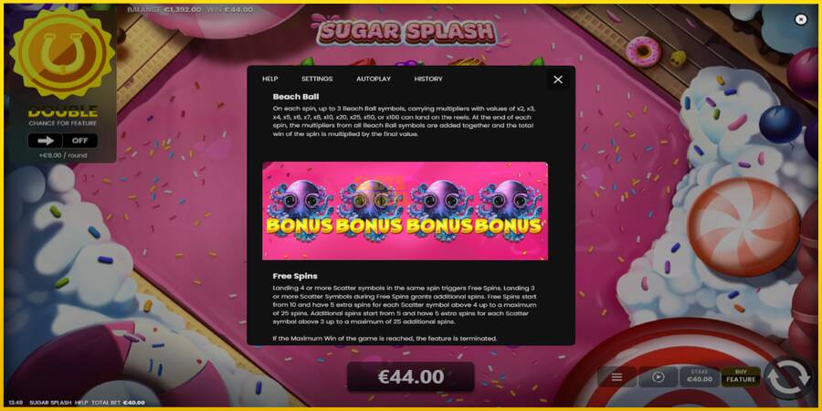 Картинка 7 ігрового апарату Sugar Splash