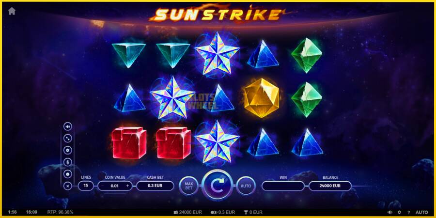 Картинка 2 ігрового апарату Sun Strike