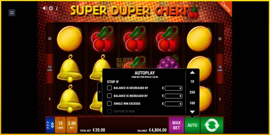 Картинка 5 ігрового апарату Super Duper Cherry