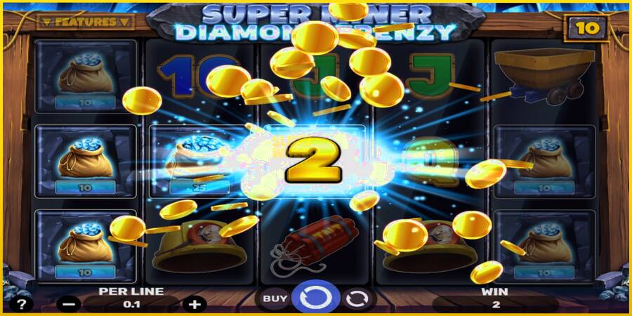 Картинка 3 ігрового апарату Super Miner - Diamond Frenzy