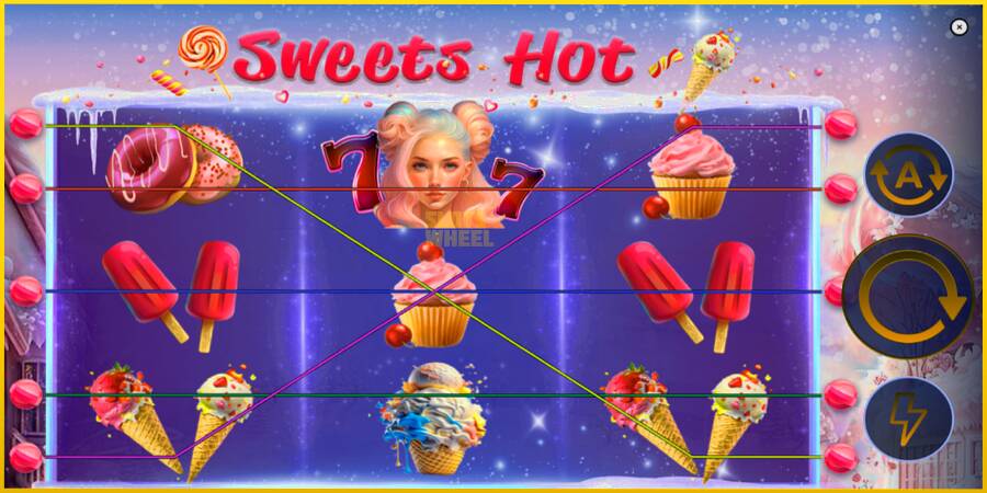 Картинка 2 ігрового апарату Sweets Hot