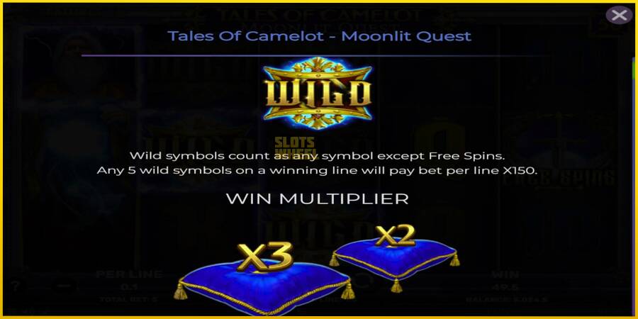 Картинка 4 ігрового апарату Tales of Camelot - Moonlit Quest