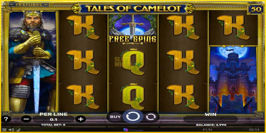 Картинка 2 ігрового апарату Tales of Camelot