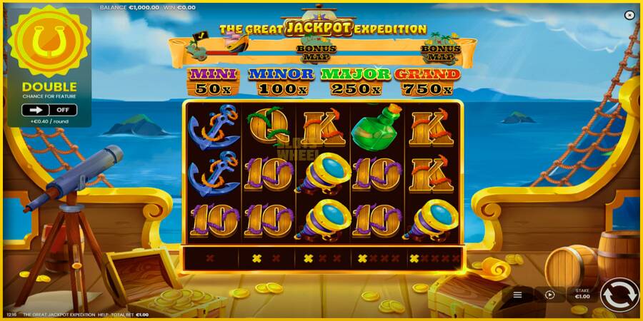 Картинка 1 ігрового апарату The Great Jackpot Expedition