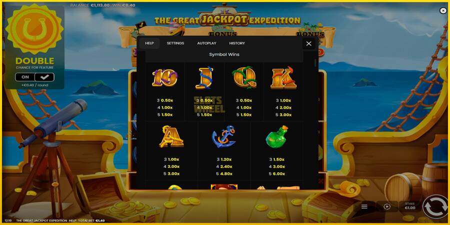 Картинка 6 ігрового апарату The Great Jackpot Expedition