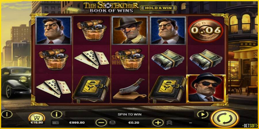 Картинка 1 ігрового апарату The SlotFather Book of Wins