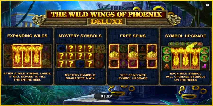 Картинка 1 ігрового апарату The Wild Wings of Phoenix Deluxe