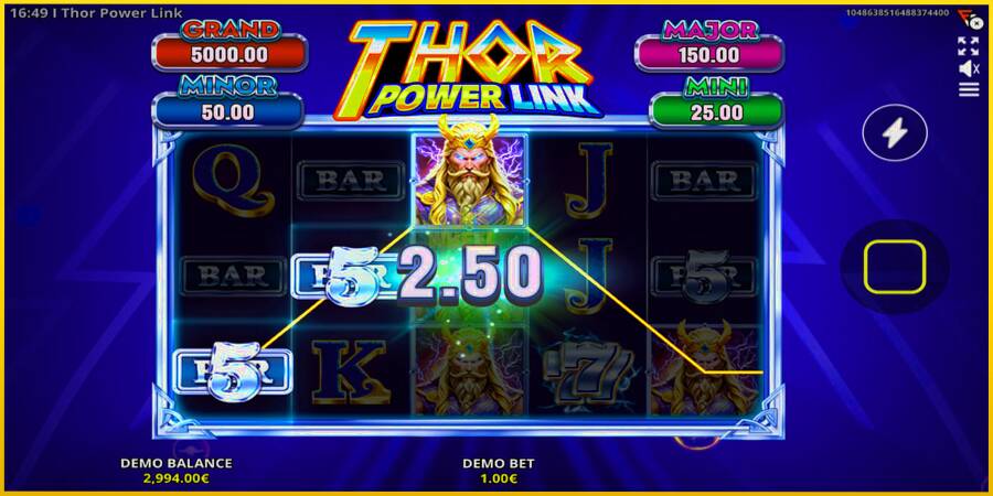 Картинка 2 ігрового апарату Thor Power Link