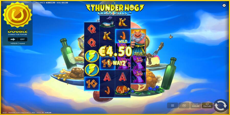 Картинка 4 ігрового апарату Thunder Hog Chaos Reels