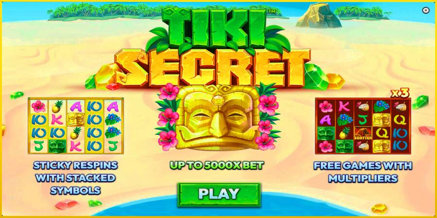 Картинка 1 ігрового апарату Tiki Secret