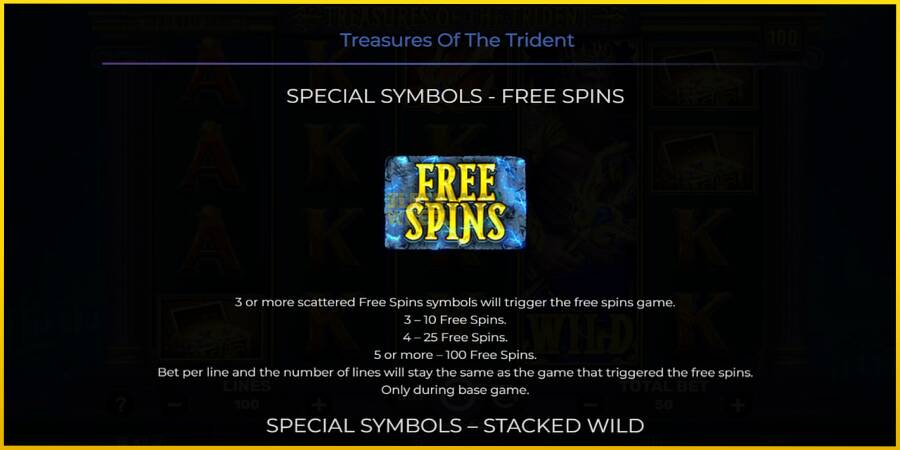 Картинка 5 ігрового апарату Treasures of the Trident