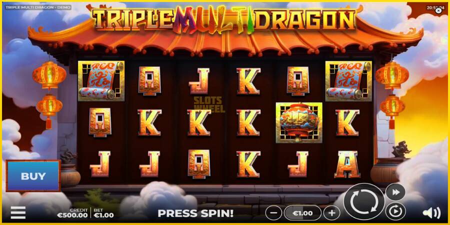 Картинка 2 ігрового апарату Triple Multi Dragon