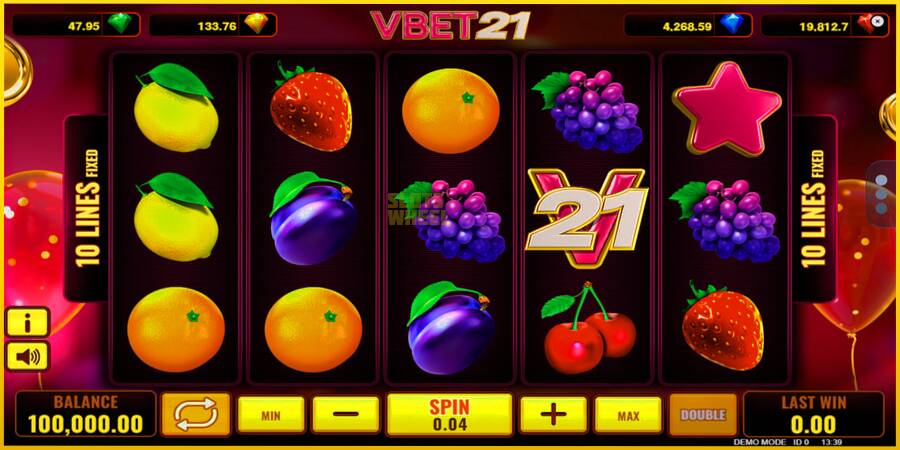 Картинка 1 ігрового апарату Vbet 21