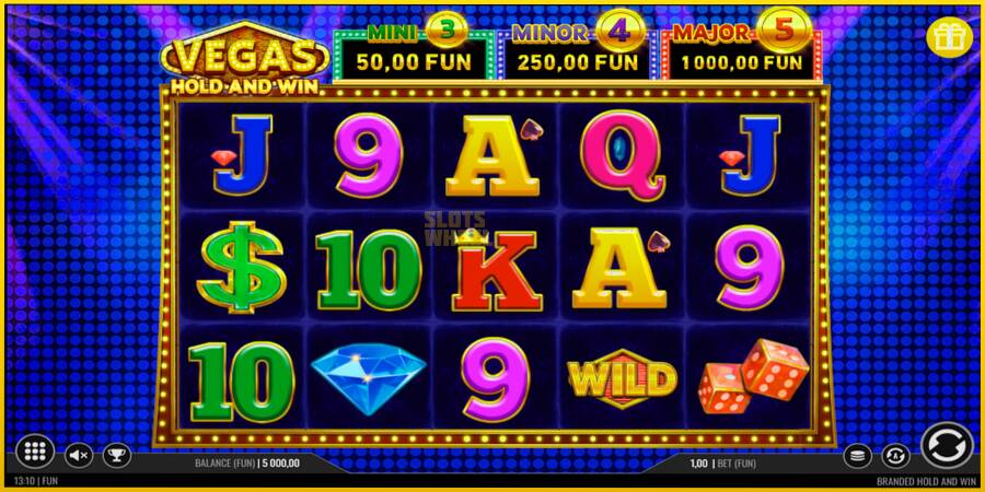 Картинка 1 ігрового апарату Vegas Hold and Win