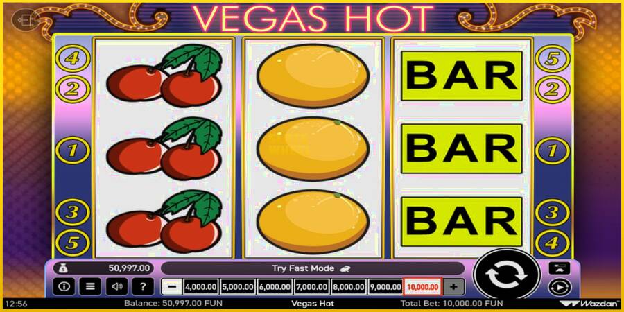 Картинка 3 ігрового апарату Vegas Hot