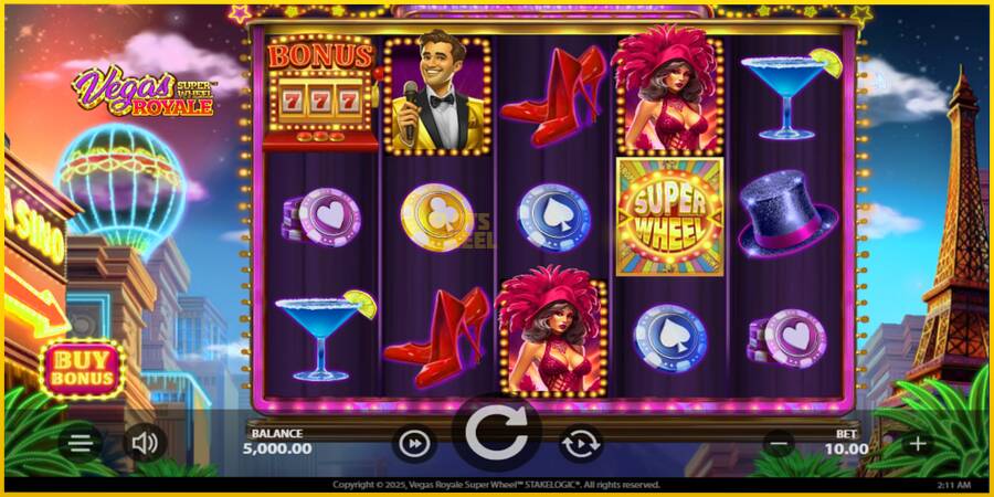 Картинка 2 ігрового апарату Vegas Royale Super Wheel