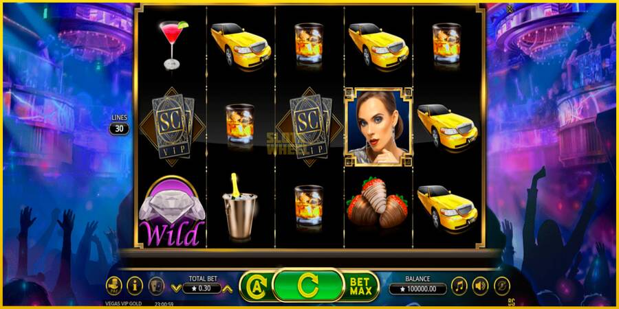 Картинка 1 ігрового апарату Vegas VIP Gold