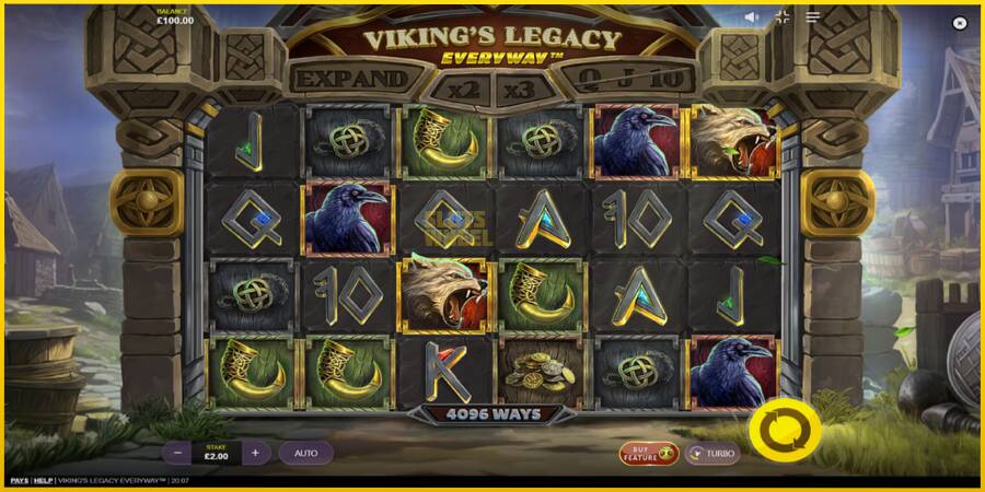 Картинка 2 ігрового апарату Vikings Legacy Everyway