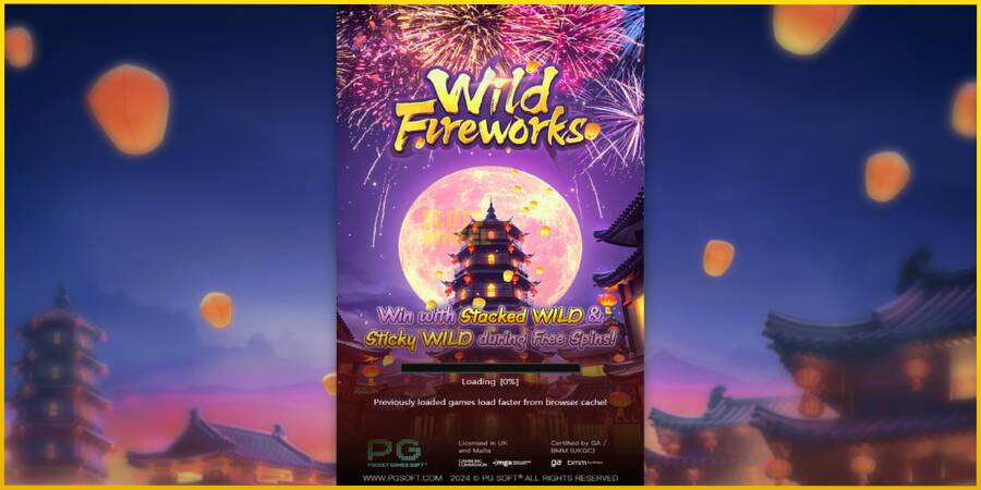 Картинка 1 ігрового апарату Wild Fireworks