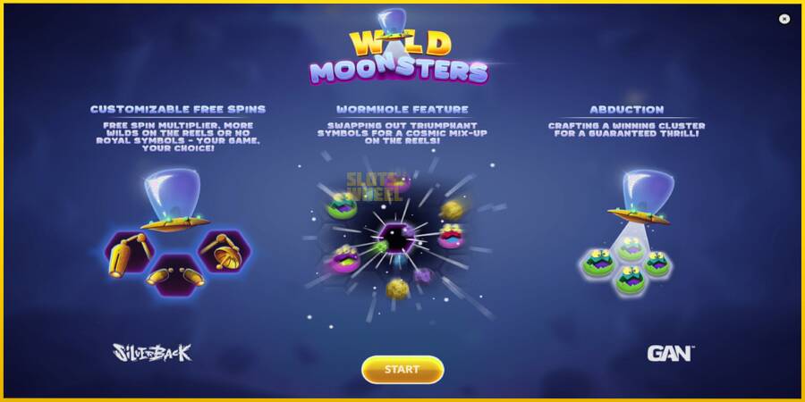 Картинка 1 ігрового апарату Wild Moonsters