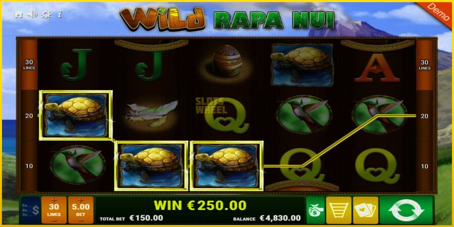 Картинка 2 ігрового апарату Wild Rapa Nui