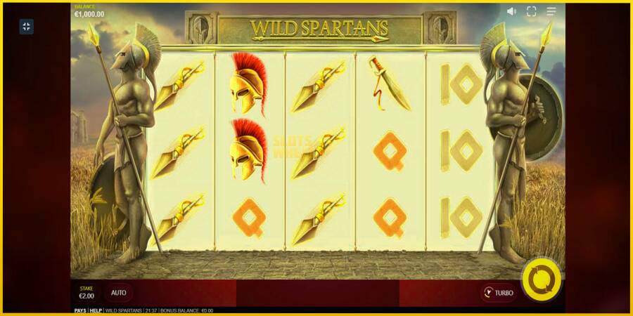 Картинка 4 ігрового апарату Wild Spartans