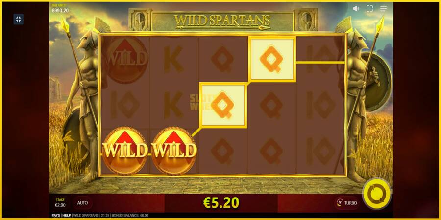 Картинка 7 ігрового апарату Wild Spartans