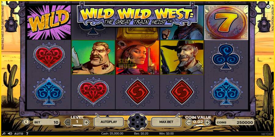 Картинка 1 ігрового апарату Wild Wild West