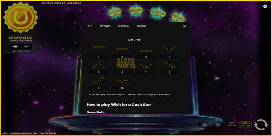 Картинка 7 ігрового апарату Wish for a Cash Star