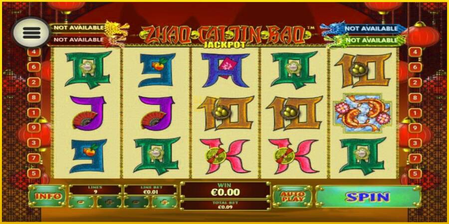 Картинка 1 ігрового апарату Zhao Cai Jin Bao Jackpot