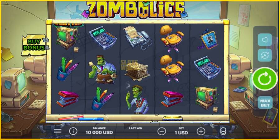 Картинка 1 ігрового апарату Zombolics