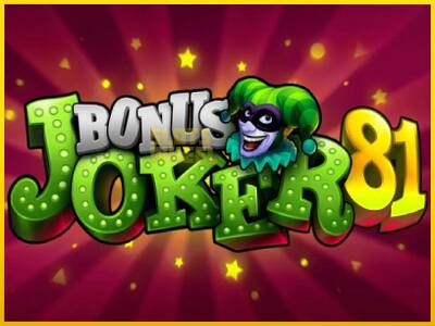 Ігровий апарат Bonus Joker 81