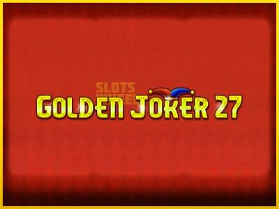 Ігровий апарат Golden Joker 27 Hold & Win